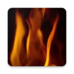 fire live wallpaper android application logo